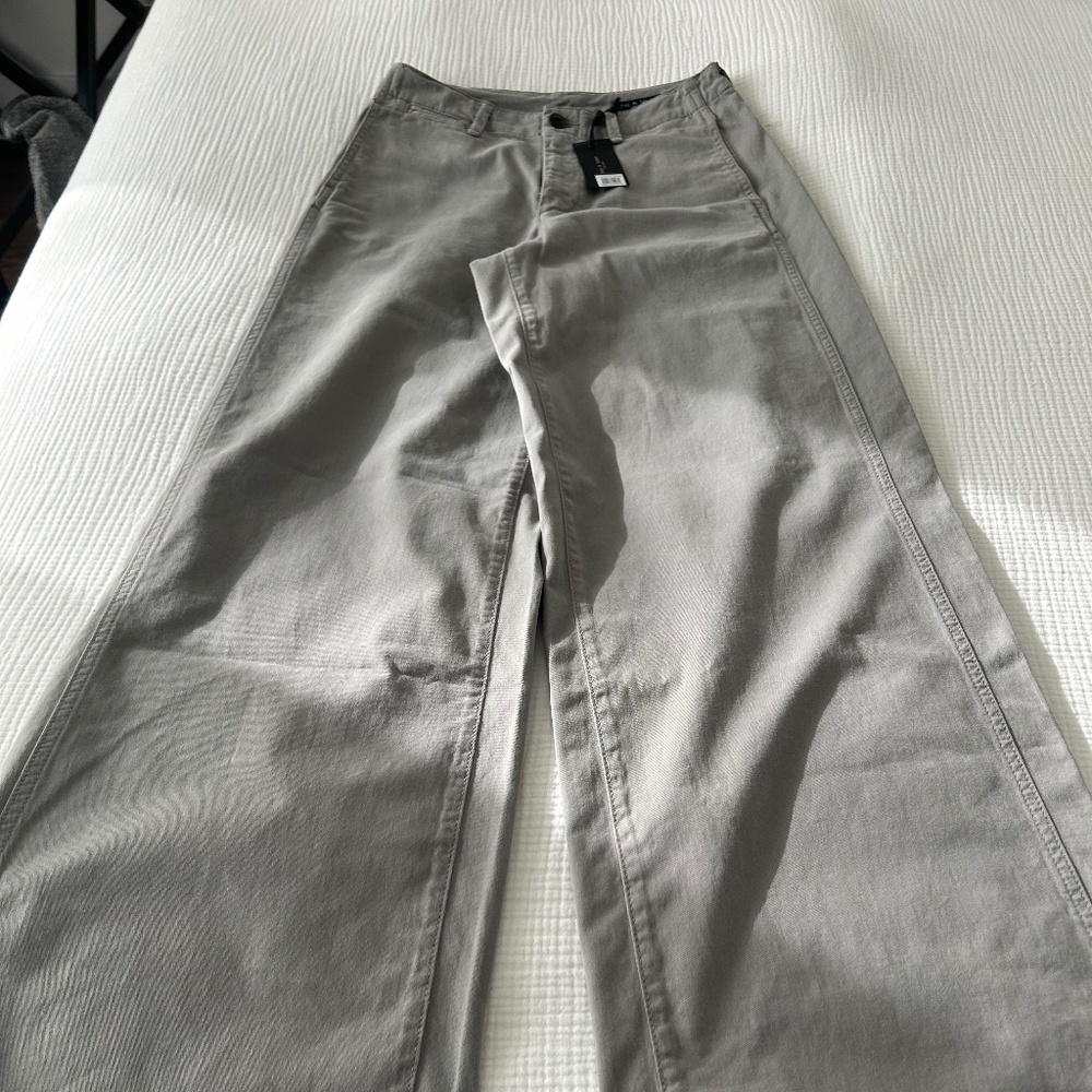 Rag and Bone Sofie Wide Leg Chino
